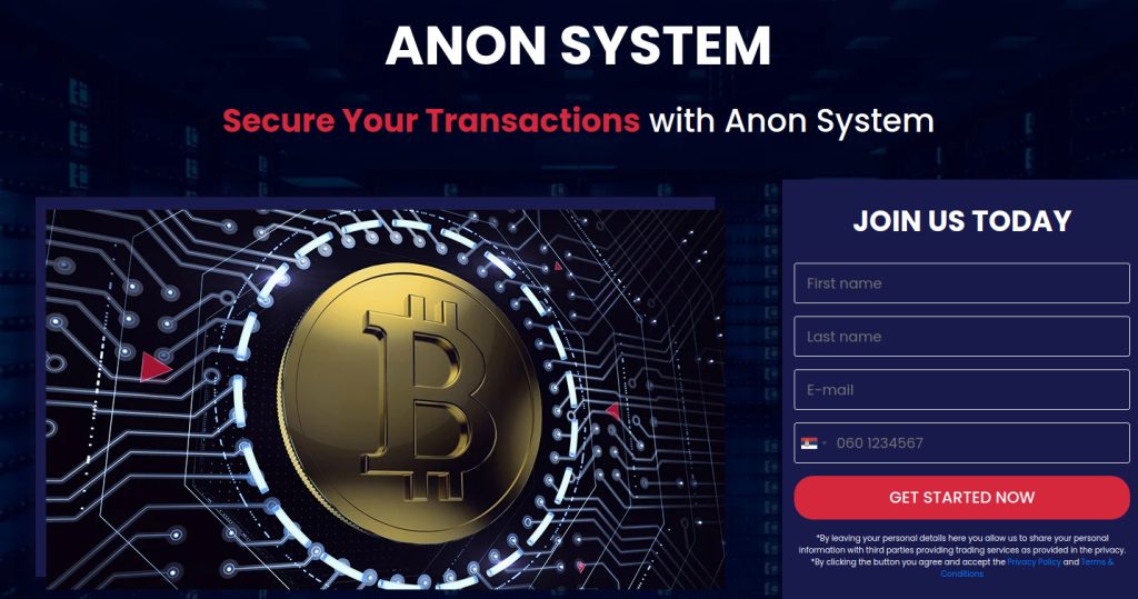Anon System Main Page