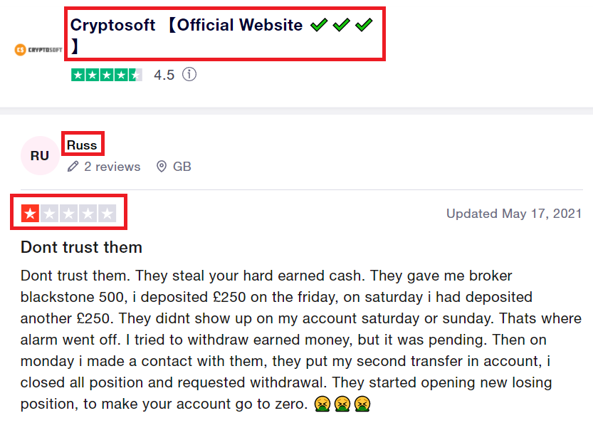 another real review of Cryptosoft