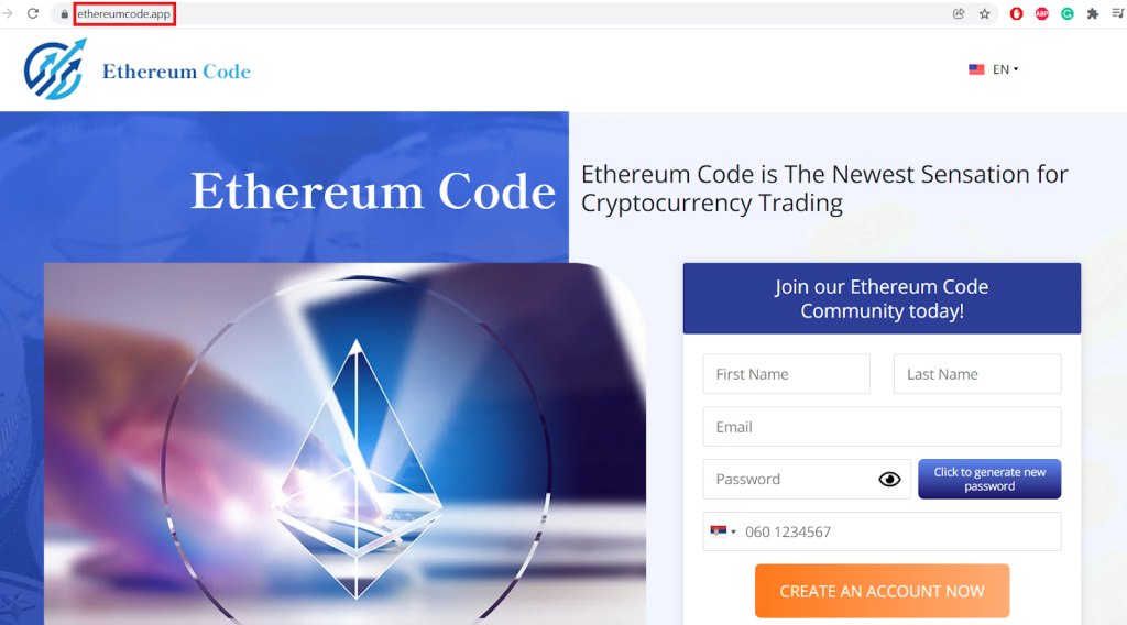 multiple websites ща Ethereum Code