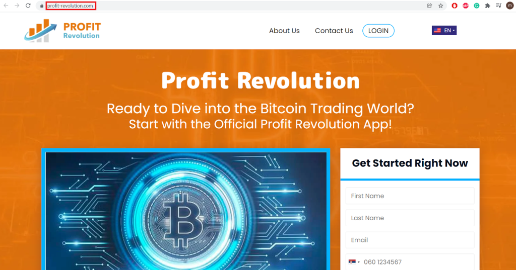 Profit Revolution site