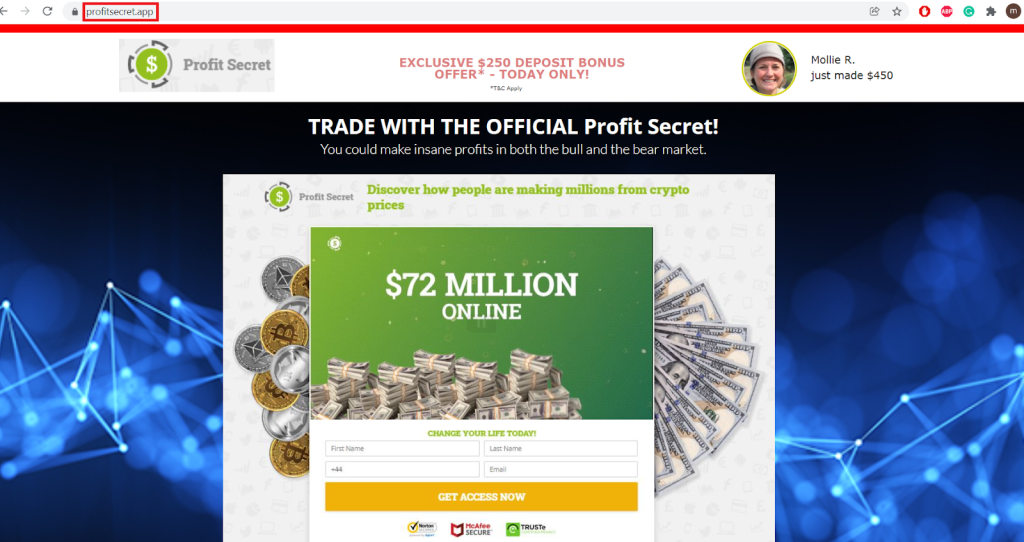 first Profit Secret Website