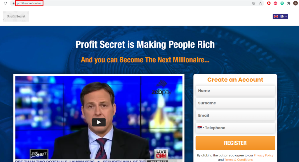 second Profit Secret Website