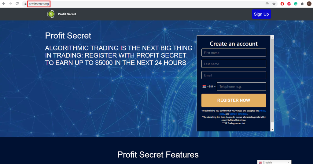 third Profit Secret Website
