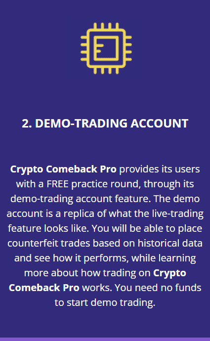 Demo trading account