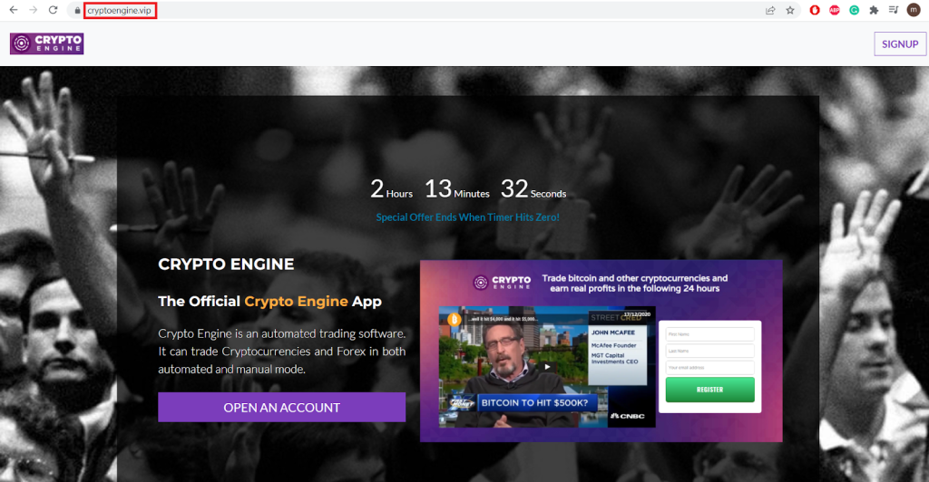 1st site of Crypto Engine