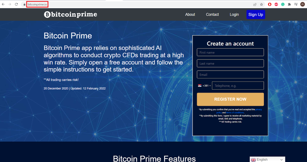 bitcoin prime app