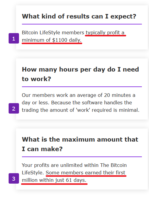 Huge profits daily with Bitcoin Lifestyle