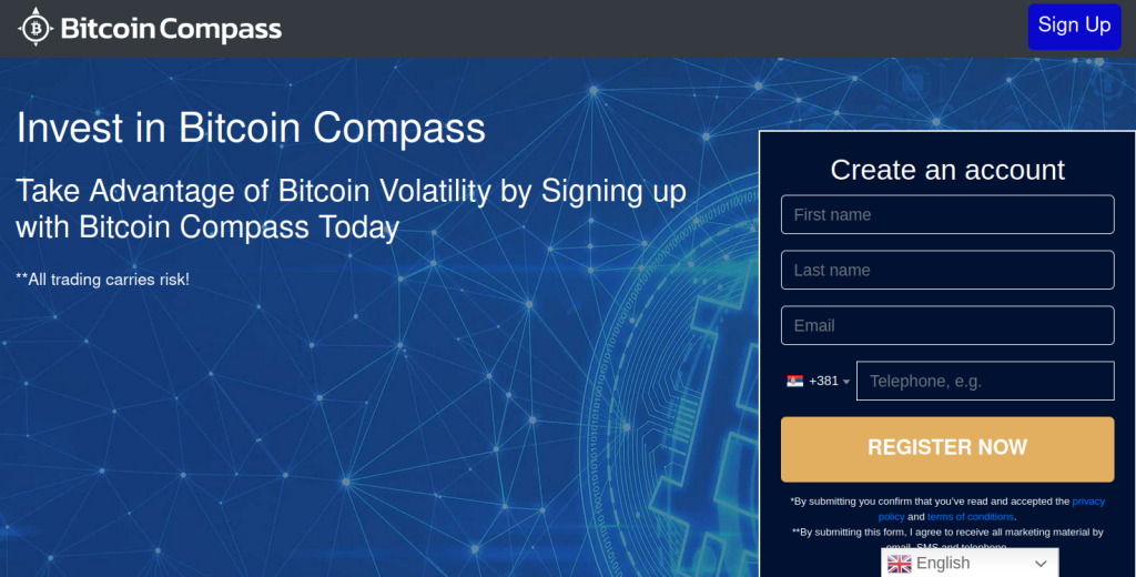 Bitcoin Compass site