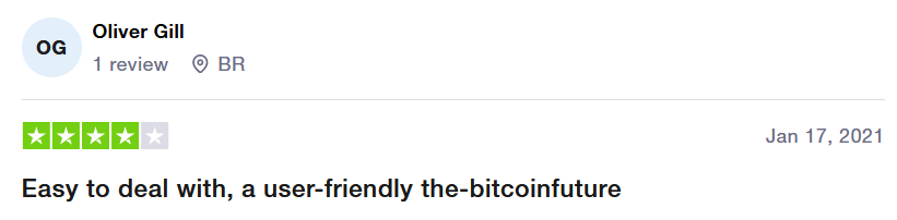 fake feedback on Bitcoin Future