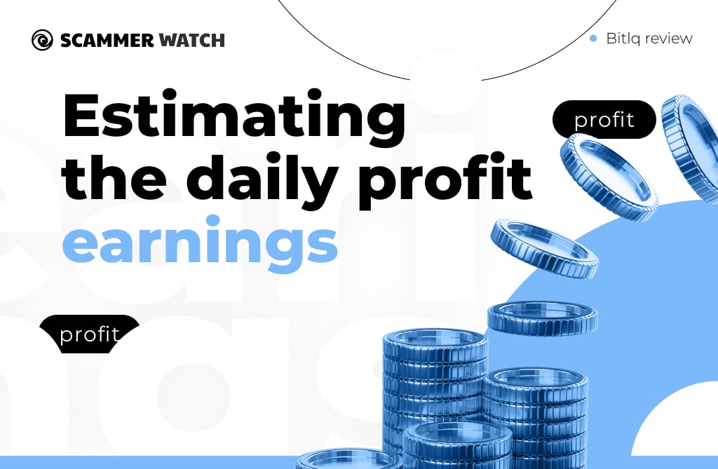 Estimating the daily profit earnings