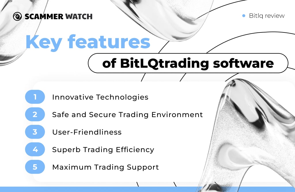 Key features of BitLQtrading software