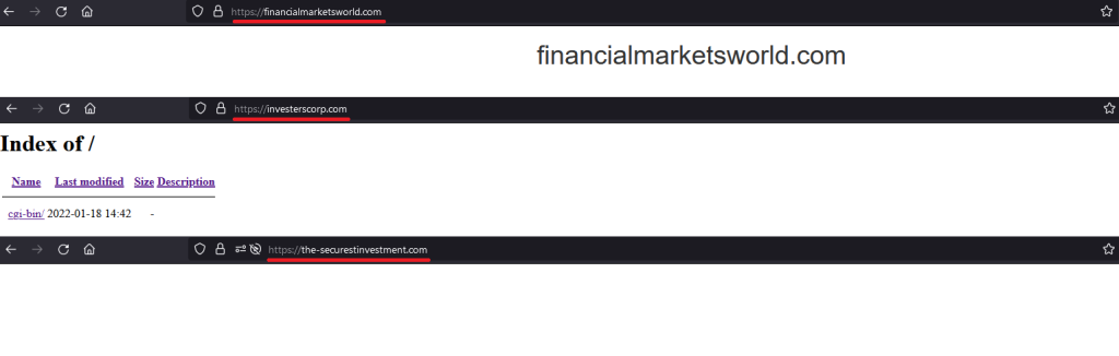 Financialmarketsworld index