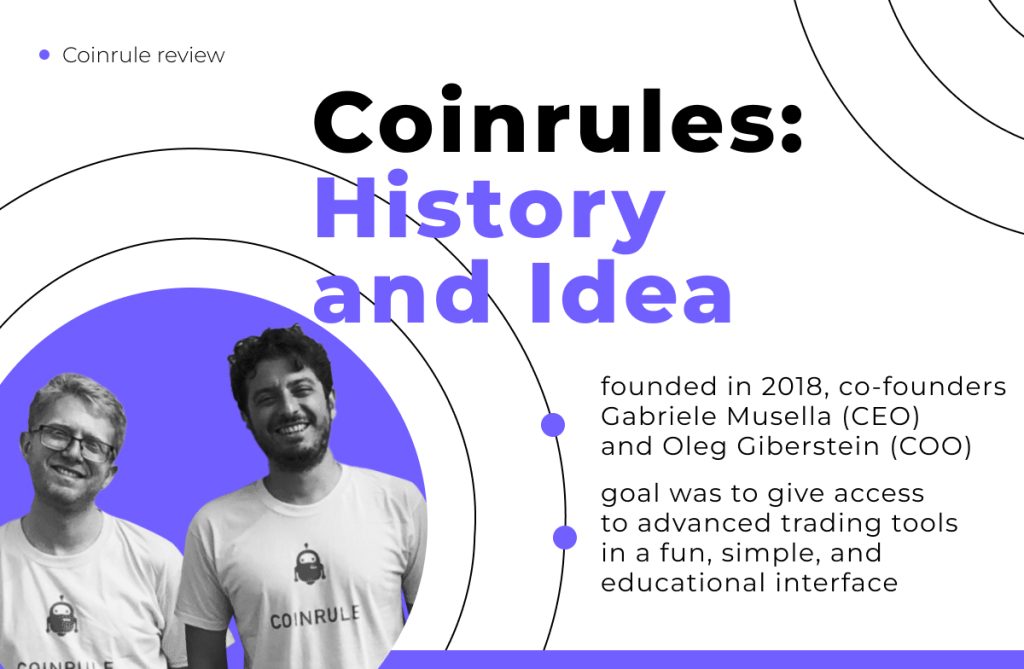 Coinrule: history and idea