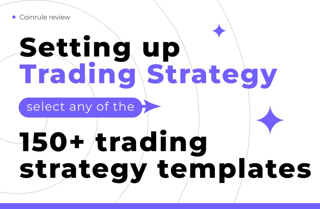 Setting up trading strategy