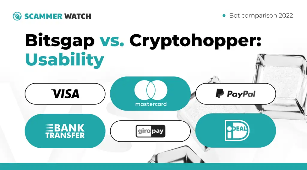 Usability of Bitsgap and Cryptohopper