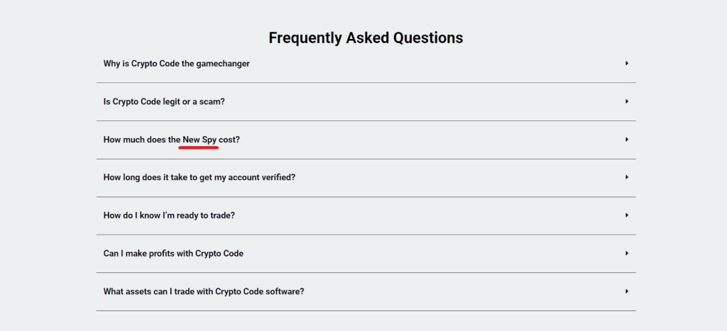 FAQ of Crypto Code